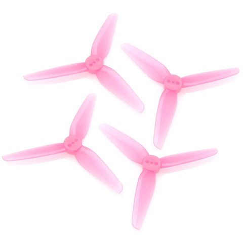 HQProp T3X1.8X3 3 Inch 3-Blade T-Mount Propeller Set (2x CW / 2x CCW) Polycarbonate