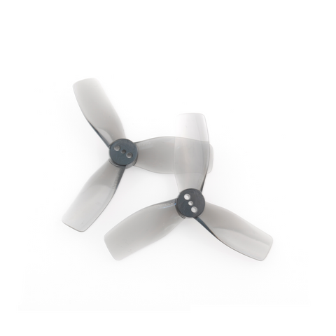 HQProp DUCT-T63MMX3 63mm 3-Blade T-Mount Propeller Set (2x CW / 2x CCW) Gray Polycarbonate