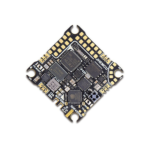JHEMCU F4 GHF435 SMD AIO Flight Controller 20A ESC Integrated ELRS Receiver