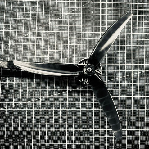 HQProp J75 7X5X3 7 Inch 3-Blade Propellers Set (2x CW / 2x CCW) Poly Carbonate