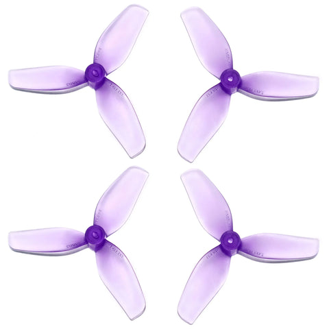 HQProp U1.4x1.1x3 1.4 Inch 3-Blade 1mm Shaft Propeller Set (2x CW / 2x CCW)