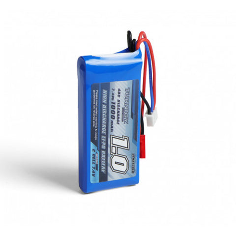 Turnigy 1000mAh 2S 40C 7.4V Lipo Battery Pack w/ JST