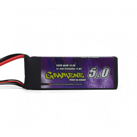Turnigy Graphene Panther 5000mAh 4S 14.8V 100C LiPo Battery Pack w/ XT90 Connector