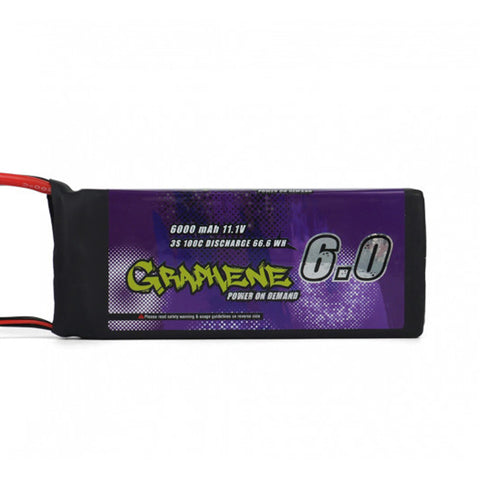 Turnigy Graphene Panther 6000mAh 3S 80C 11.1V Lipo Battery Pack w/ XT90