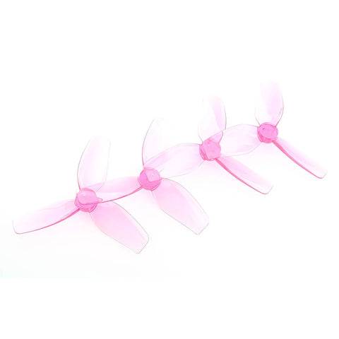 HQProp DT76MMX3 76mm 3-Blade Cinewhoop T-Mount Propeller Set (2x CW / 2x CCW) Polycarbonate