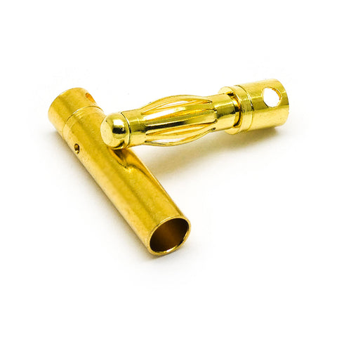 40pcs 4mm Bullet Connector Banana Plug 90A Rated (20x Male / 20x Female)