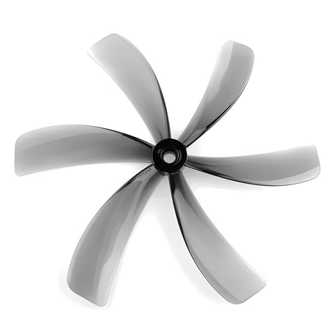HQProp 5x4x6 5 Inch 6-Blade Propeller Set (2x CW / 2x CCW) Gray Polycarbonate