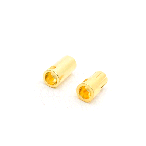 10pcs 6.5mm Bullet Connectors / Banana Plug 200A Rated (5x Male / 5x Female)