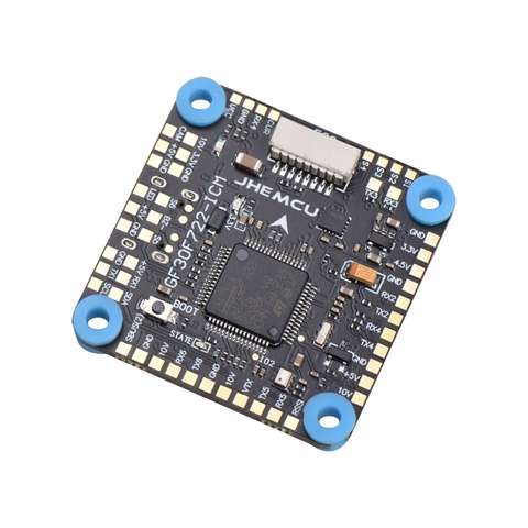 JHEMCU Flight Controller GF30F722-ICM F722 Baro OSD 5V 10V Dual BEC 3-8S