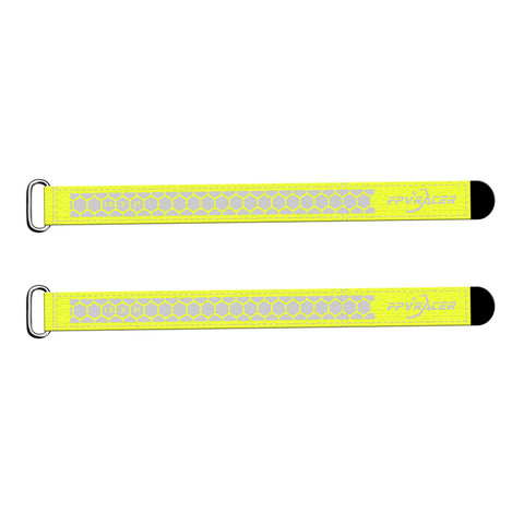 2x LDARC High Visibility Battery Strap w/ Metal Clasp