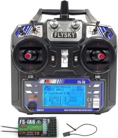 Flysky FS-i6 2.4GHz Remote Controller Transmitter with Receiver Mode 2