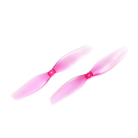 HQProp 65mm Propeller Set 1.2mm Shaft (2x CW / 2x CCW) Pink