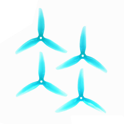 HQProp 6X3X3V1S 6030 6 Inch 3-Blade Propellers Set (2x CW / 2x CCW) Poly Carbonate Color Options