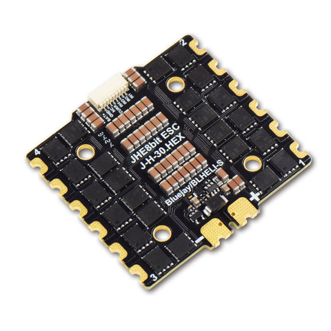 JHEMCU Ruibet 90A 4-in-1 High Current ESC 3–8S 30.5x30.5mm Mounting