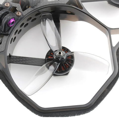 HQProp D90MMX3 90mm 3-Blade Propeller Set (2x CW / 2x CCW) Gray Polycarbonate