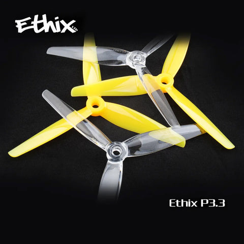 HQProp 5.1X3.3X3 Ehix 5133 3-Blade Propeller Set (2x CW / 2x CCW) Poly Carbonate