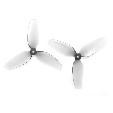 HQProp 45MMX3 45mm 3-Blade 1.5mm Shaft Propeller Set (2xCW / 2xCCW) Gray Polycarbonate