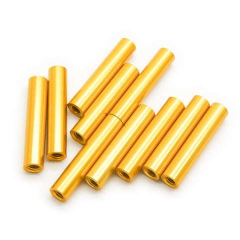 10pcs M3 Aluminum Anodized Spacer Standoffs (10mm / 15mm / 20mm / 25mm / 30mm)