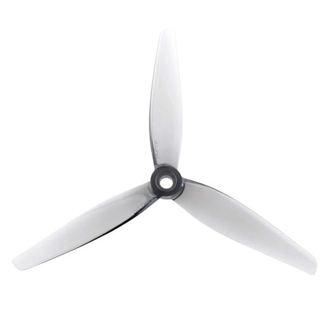 HQProp 5.2x3.2x3 5.2 Inch 3-Blade Propeller Set (2x CW / 2x CCW) Gray Polycarbonate