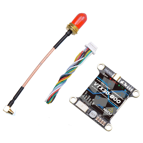 5.8GHz FPV Kit DVR Diversity Monitor Foxeer Mini Camera 800mW Video Transmitter