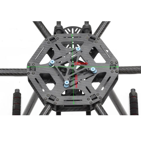 X600 600mm Carbon Fiber Hexacopter Drone Frame Kit