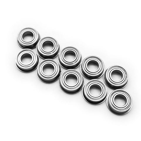 10pcs MF126ZZ Flange Ball Bearings Stainless Steel Precision Shielded Bearings