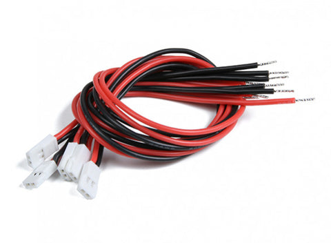 200mm Molex 2.0 2-Pin Male and Female Connector Pre-Wired Silicone Cable (5 Pairs)