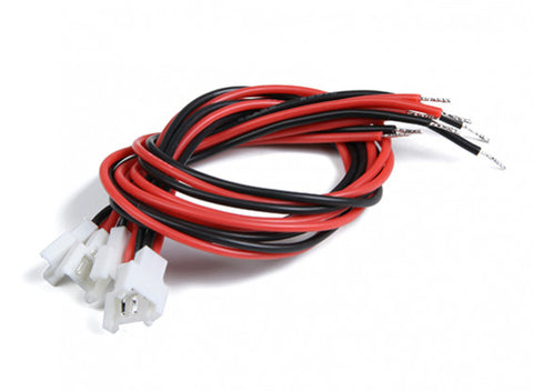 200mm Molex 2.0 2-Pin Male and Female Connector Pre-Wired Silicone Cable (5 Pairs)