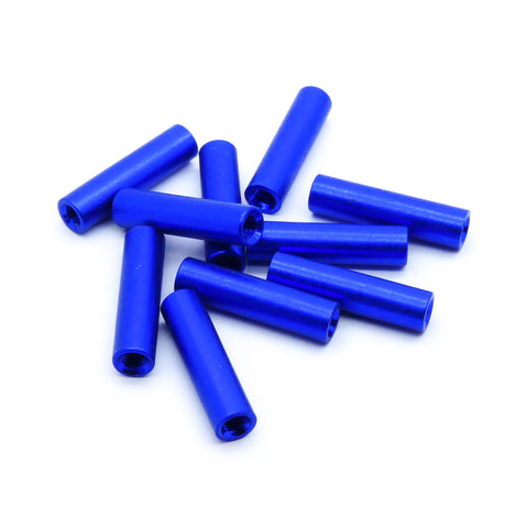 10pcs M3 Aluminum Anodized Spacer Standoffs (10mm / 15mm / 20mm / 25mm / 30mm)
