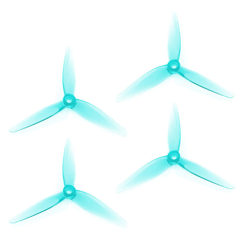 HQProp 5.1X3.6 R36 5.1 Inch 3-Blade Propeller Set (2x CW / 2x CCW) Color Options