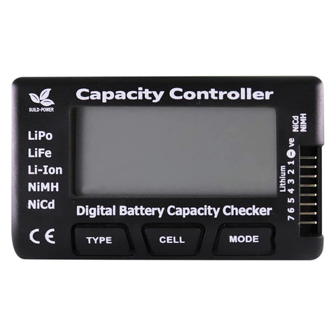 CellMeter7 Digital Battery Capacity Checker LiPo LiFe Li-ion NiCd NiMH Battery Voltage Tester