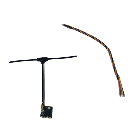 2.4GHz Mini 2 SX1280 RX ELRS Radio Receiver with T Type Antenna