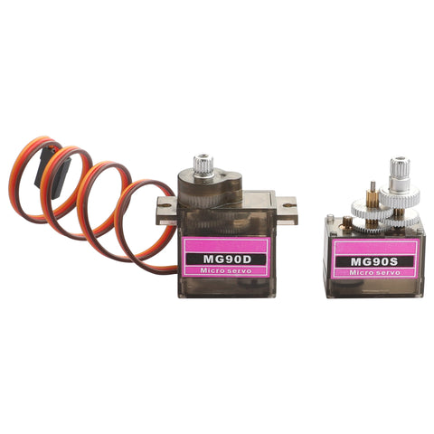 MG90S Micro Full Metal Gear Servo Motor 2.5kg Torque 180 Degree Range