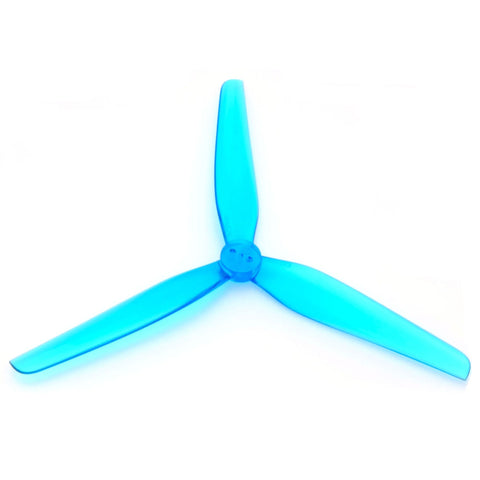 HQProp T5X2X3 5020 5 Inch 3-Blade T-Mount Propellers Set (2x CW / 2x CCW) Poly Carbonate Color Options