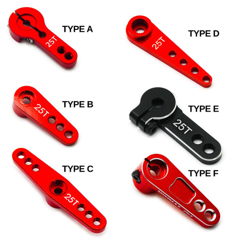 3pcs Aluminum 25T Servo Horn for RC Car Crawler Large Torque Digital Coreless Servo Parts