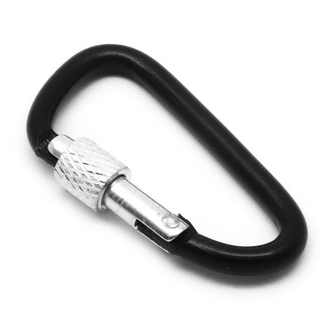 10pcs Aluminum Anodized D-Ring Locking Lightweight & Durable for Hiking, Camping, Keychains, Dog Leashes