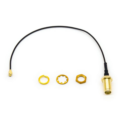 3pcs SMA Female to U.FL (IPEX) 5cm Pigtail Cable for FPV WiFi RC and IoT