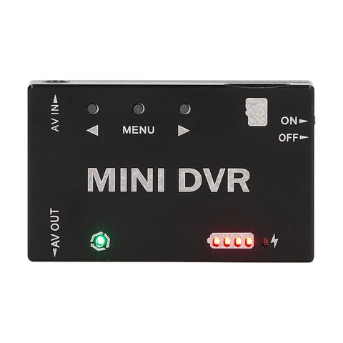 FPV Mini DVR Video Audio Recorder FPV Recorder MicroSD DVR (Orange Case)