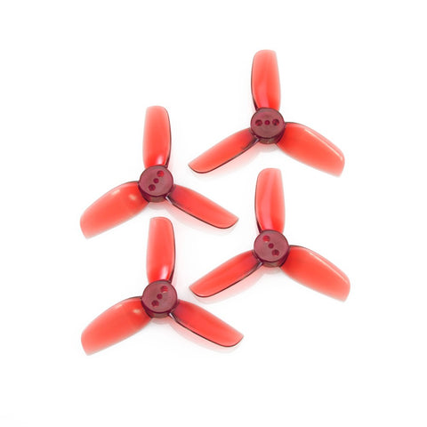 HQProp T2X2.5X3 2" 3-Blade T-Mount Propeller Set (2x CW / 2x CCW) Color Options