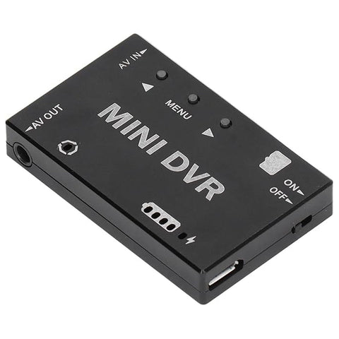 FPV Mini DVR Video Audio Recorder FPV Recorder MicroSD DVR (Orange Case)