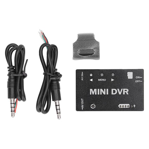 FPV Mini DVR Video Audio Recorder FPV Recorder MicroSD DVR (Orange Case)