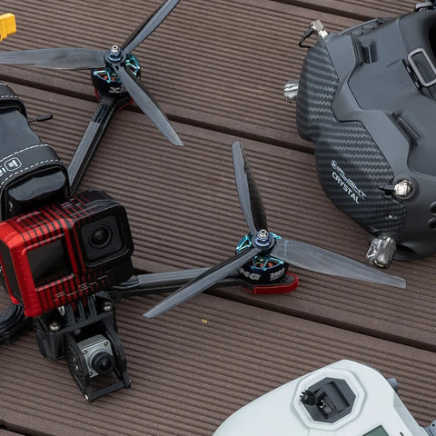 HQProp 7.5x3.7x3x3 7 Inch 3-Blade Propellers Set (2x CW / 2x CCW) Poly Carbonate