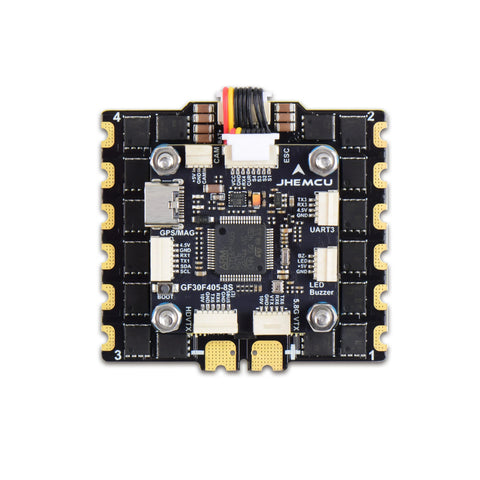 JHEMCU Ruibet 110A 4-in-1 High Current ESC 3–8S 30.5x30.5mm Mounting