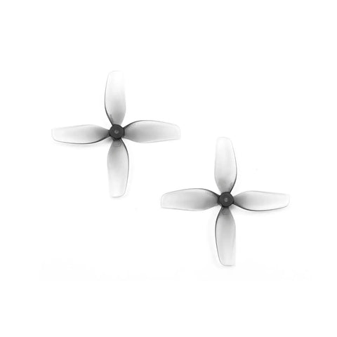 HQProp 1.8X1.1X4 1.8 Inch 4-Blade 1.5mm Shaft Ultralight Whoop 45MM Propeller Set (2x CW / 2x CCW)