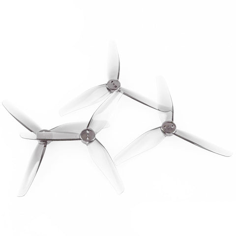 HQProp T3.5X2.5X3 3.5 Inch 3-Blade T-Mount Propeller Set 1.5mm Shaft (2x CW / 2x CCW) Color Options