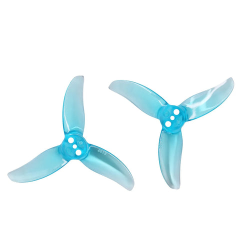 Gemfan 2x1.9x3 2019 2 Inch 3-Blade 1.5mm Shaft T-Mount Propeller Set (4x CW / 4x CCW)