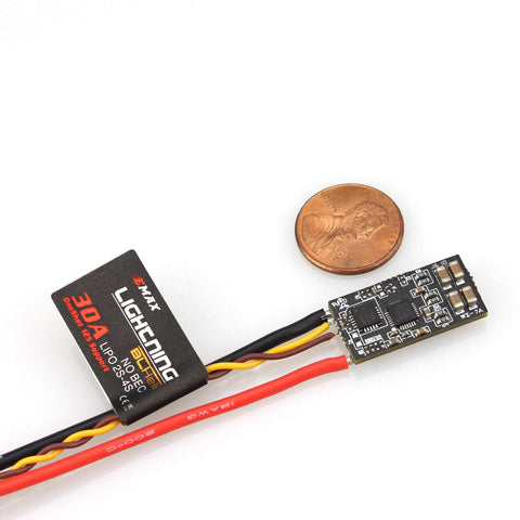 EMAX Lightning 30A ESC F396 MCU 2-4S BLHeli Ultra-Light FPV Racing ESC