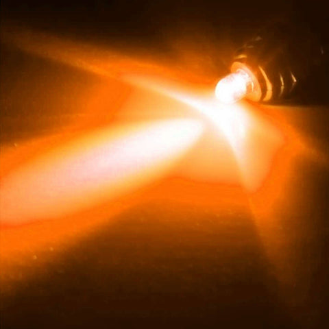 10pcs 5mm Orange LED Lights 1.8-3.4V