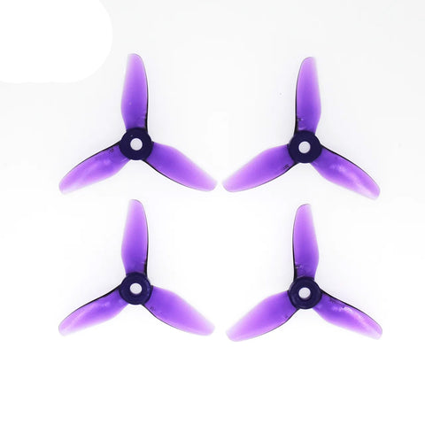 HQProp 3X4X3V1S 3040 3 Inch 3-Blade Propeller Set (2x CW / 2x CCW) Poly Carbonate Color Options