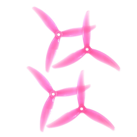 HQProp 5.1x4.6x3 MCK 5146 3-Blade Propeller Set (2xCW/2xCCW) Color Options